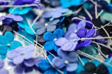 Paper crafts flowersの写真素材
