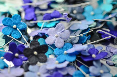 Paper crafts flowersの写真素材