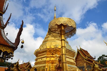 Wat Phra That Doi Suthep  Chiangmai Thailandの写真素材