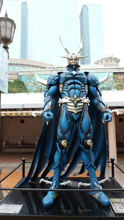 Avenue of Comic Stars Kowloon Park â Stock Photo Hong Kong, China - January 14, 2019: statues of famous characters, in Hong Kong Avenue of Comic Stars, Kowloon Park.のeditorial素材