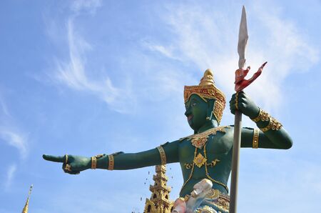 Wat sang kaew phothiyan Changrai Thailandの写真素材