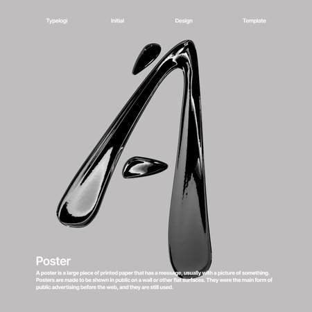 Text Effect Vector of Black Liquid Glass 3D realistic A Alphabet Futuristic initial Poster  for Desk setup, Decoration, Printing, Creative Industry, Small businessのイラスト素材