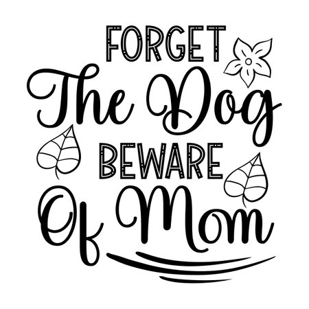 Forget the bad dream big, motivational quote. Print for inspiring poster, t-shirt, bag, cups, card, flyer, sticker, badge. Simple vector sign.のイラスト素材