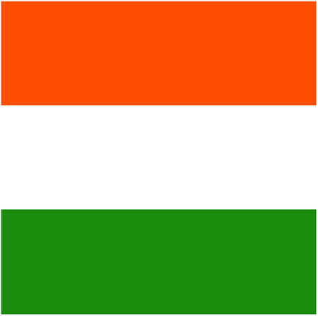 Indian flag colors. Indian flag 3 colors background.のイラスト素材