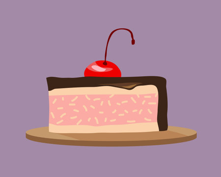 Chocolate Cake illustration