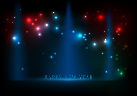 Abstract background happy new year, vector illustration.のイラスト素材