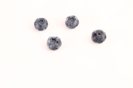 Fresh sweet tasty Blueberry on white backgroundの写真素材