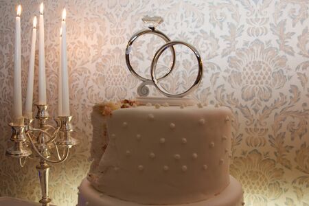 wedding cakeの写真素材