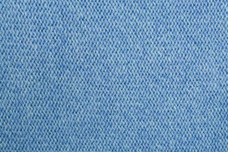 blue knitting wool texture background. fabric clothの写真素材