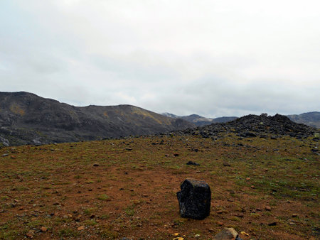 Capture of a mountainous landscape, evoking grandeur and majesty. Series that allows visualizing aspects of nature in its different facets: joyful, sad, gray, bright. Each moment has its own image.の写真素材