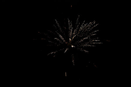 fireworks at half their life