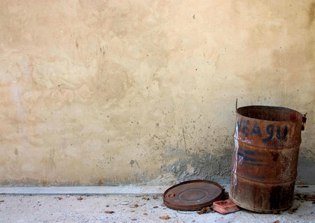 Metal flanksの写真素材