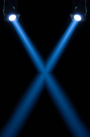 concert lighting against a dark backgroundの写真素材