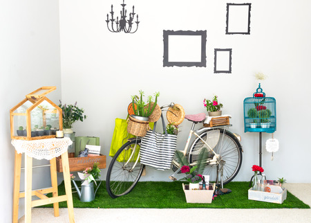 BANGKOK, THAILAND - AUG 9 : Interior Backdrop of Vista Park Sathorn-Pinklao for central facility, is located at ratchaphruek on August 9,2014, Bangkok, Thailandのeditorial素材