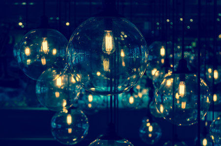 Luxury lighting decorationの写真素材