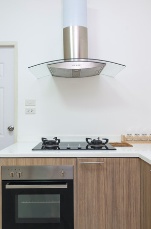 Interior kitchen with electricのeditorial素材