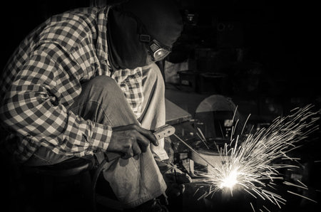 welder at work