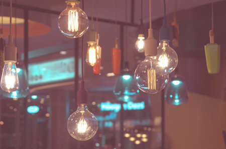 Luxury lighting decorationの写真素材