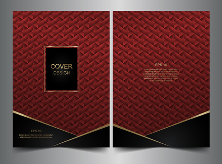 Background cover design templates A4 size. Layouts for covers of books, albums, notebooks, reports, magazines. Line luxury and minimal, flat modern abstract design. Abstract design mock-up texture.のイラスト素材