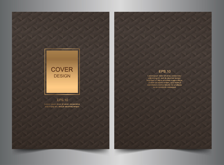 Background cover design templates A4 size. Layouts for covers of books, albums, notebooks, reports, magazines. Line luxury and minimal, flat modern abstract design. Abstract design mock-up texture.のイラスト素材