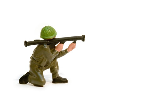 Toy soldierの写真素材