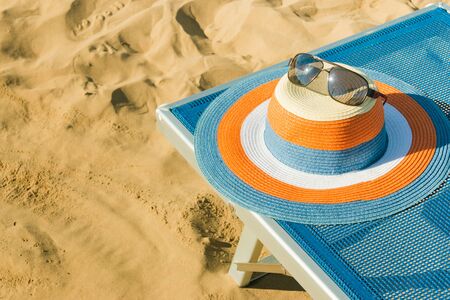 vacation on the beachの写真素材