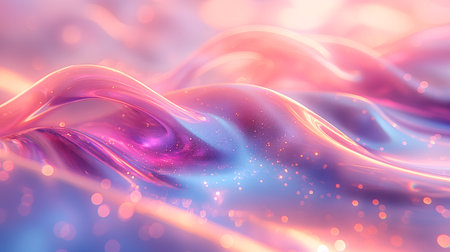 3d render, abstract background, pink and purple liquid, digital illustrationの素材