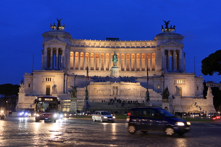 february 2017 National Monument to Victor Emmanuel IIのeditorial素材