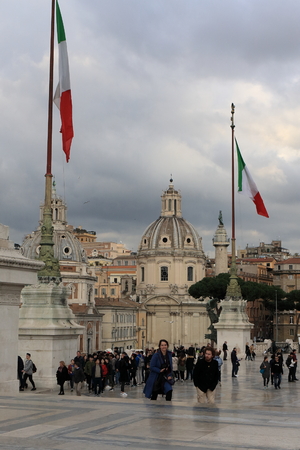 february 2017 National Monument to Victor Emmanuel IIのeditorial素材