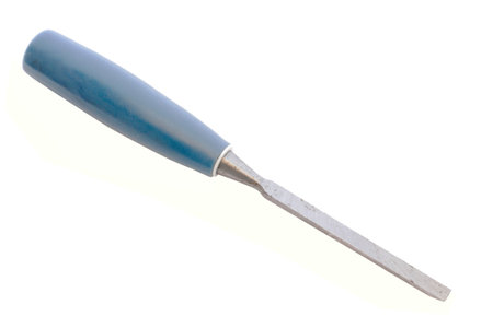 chisel under the white background