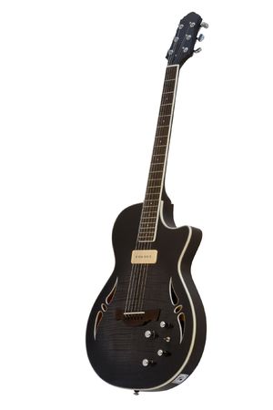 The image of  guitar under the white backgroundの写真素材