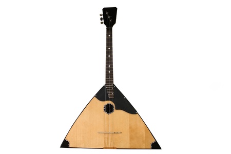 the image of balalaika under the white backgroundの写真素材