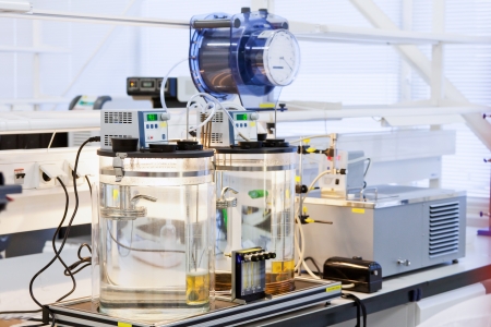 The image of chemical lab equipmentの写真素材