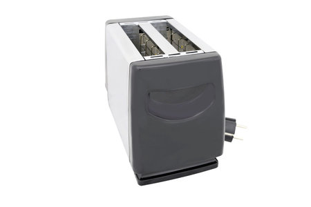 The image of toaster under the light background