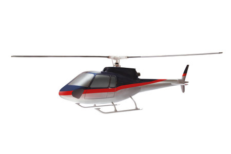 helicopter isolated under the white background
