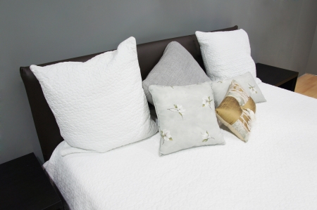 The image of a bedroom interiorの写真素材