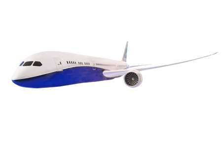 The image of an airplane