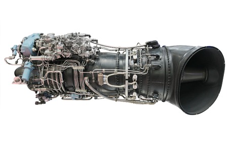 rotary engine isolated under the white backgroundの写真素材