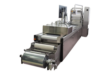 The image of a food packing industry equipment