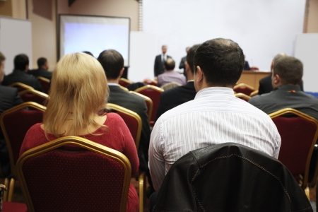 The image of a conference hallのeditorial素材