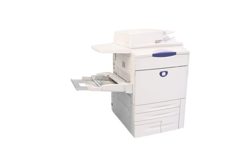 The image of a professional printing machine