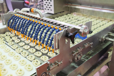 The image of a baking machine