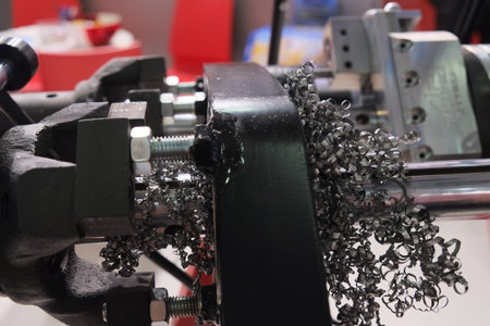 The image of drilling machine