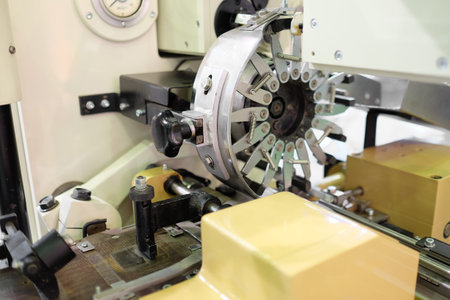 image of a food industry equipment under the white background