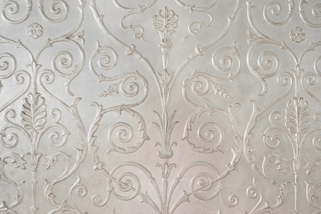 the image of a structural pattern on the wallの写真素材