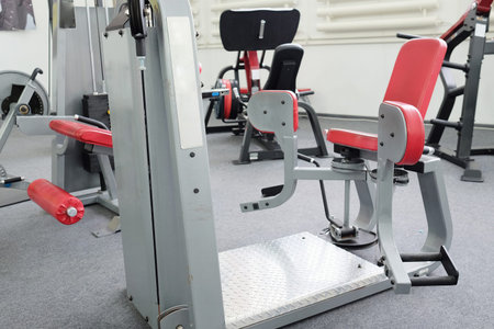interior of gym with equipment