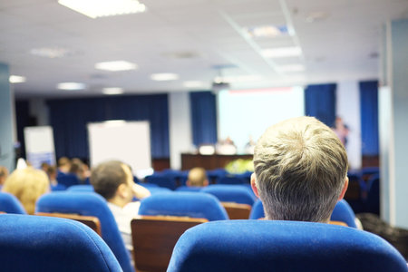audience at the conference hall
