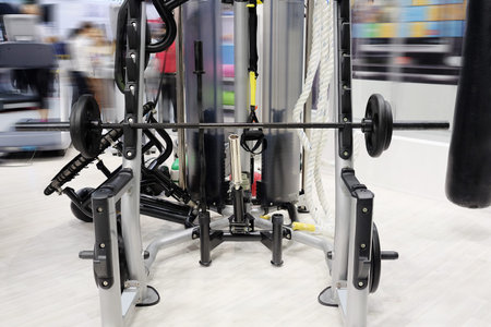 gym apparatus under te white background