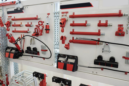 image of a Working place at a repair garage