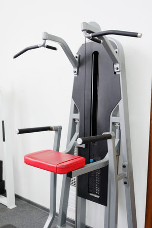 gym apparatus isolated under the white background